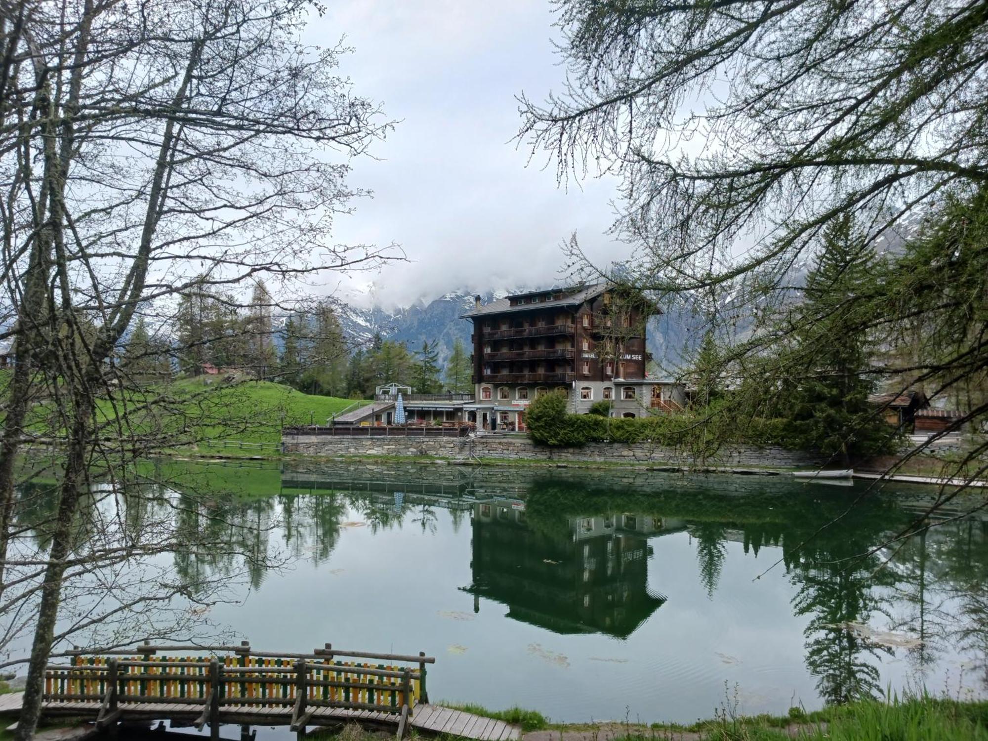 Chalet Hirsch Grachen Exterior photo